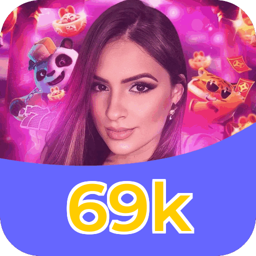 Plataforma 69k mostrando interface moderna, jogos certificados e recursos de segurança licenciados