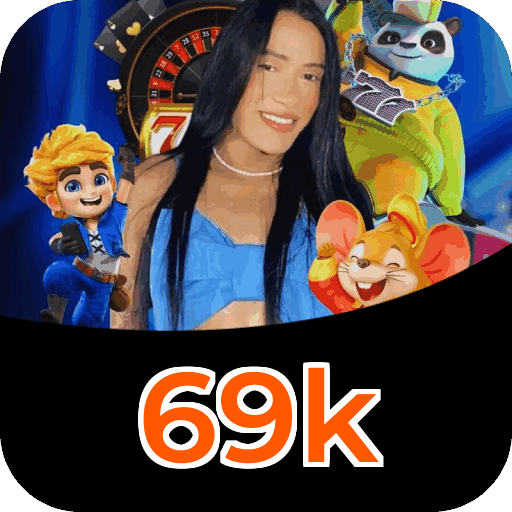 Catálogo slots 69k mostrando top jogos Gates Olympus Sweet Bonanza Fortune Tiger Big Bass volatilidade RTP